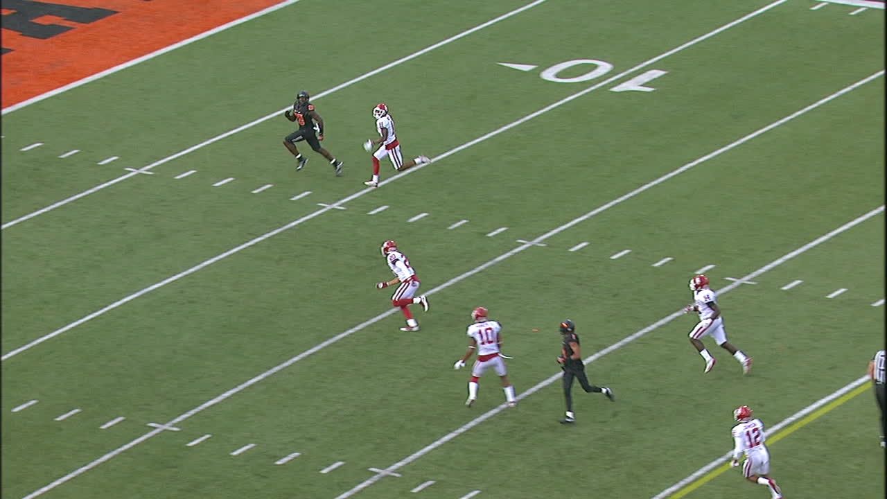 Oklahoma State's Rudolph adds to trio of TD passes - ESPN Video