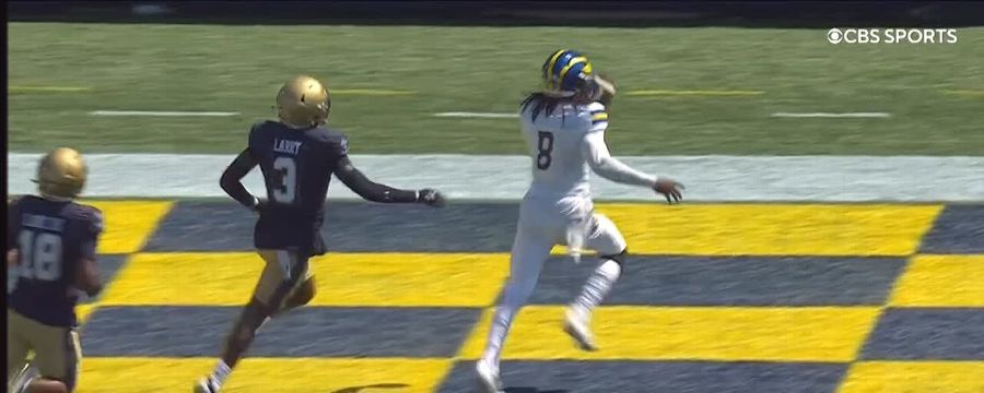 Chandler Harvin hauls in 51-yard TD