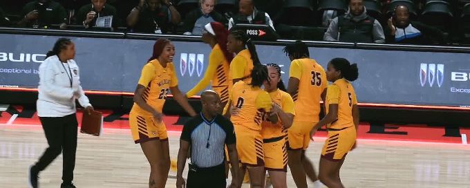 Bethune-Cookman's Daimoni Dorsey hits the 3 to send game to OT