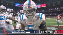 ¡Kewan Lacy lo vuelve a hacer! Touchdown Ole Miss