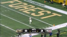 ¡Increíble regreso de kickoff! Touchdown Wake Forest
