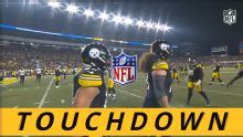 ¡Por fin responden los Steelers! Touchdown y el juego se empata