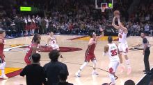 Matas Buzelis sinks clutch 3 for Bulls in final minute