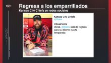 Kansas City tendrá de vuelta a Travis Kelce