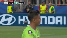 ¡Qué mala suerte! Nematov, en contra, le dio el 4-0 a Portugal