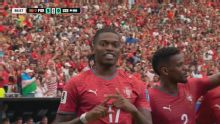 ¡Pero qué golazo! Rafael Leao la clavó en el ángulo y puso el 5-0