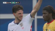 ¡Lo tuvo Inglaterra: gran cabezazo de Rice ante Ghana!