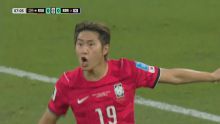 ¡Kang-In Lee tuvo la primera chance para Corea del Sur!