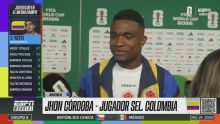 Jhon Córdoba: "No fue fácil para mi, lesionarme en un partido a vísperas de un Mundial"