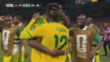 ¡Maseko puso el 1 a 0 de Sudáfrica!