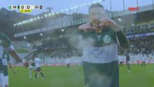 Gol do Juventude! Alisson Safira se estica para aproveitar passe de Diogo Barbosa e abre o placar