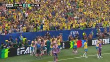 ¡Martinelli, en la última, le dio la victoria a Brasil sobre Japón!