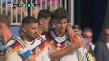 ¡Cabezazo de Havertz y empate de Alemania!