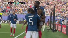 Tarde de golazos en New Jersey: Barcola amplió la ventaja ante Suecia