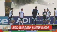 Con la mente en Cabo Verde, Argentina se entrena en Miami