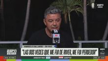Gallardo: "Las dos veces que me fui de River, me fui perdedor"