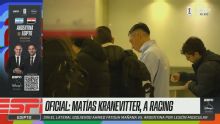 Matías Kranevitter, nuevo refuerzo de Racing