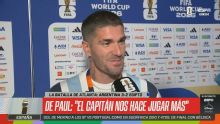 De Paul: "Estaba nervioso, pero siempre creí"