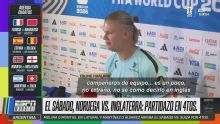 Haaland sobre el duelo con Inglaterra: "Va a ser muy especial"