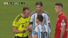 ¡Se enojó el 10! La bronca de Messi con el árbitro