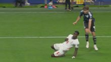 Tremenda doble chance de Julián Álvarez contra Inglaterra