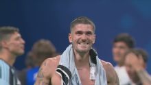 ¡Los festejos de Argentina tras el triunfo ante Inglaterra!