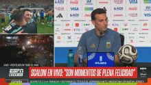 Scaloni: ''Claro que me dolió dejar a De Paul en el banco''