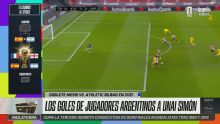 Los goles de jugadores argentinos a Unai Simón en LaLiga