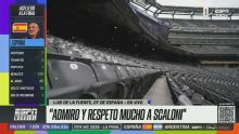 Luis de la Fuente: "La actuación de Messi en este Mundial no deja de sorprendernos"