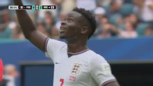 ¿Partido liquidado? Saka marcó el tercero de Inglaterra