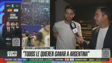 ¡Se animó! Pastore arriesgó el resultado de la Final del Mundo