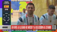 ¡Argentina arribó al MetLife Stadium para medirse ante España!