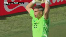 ¡Dibu Martínez salvó en el último minuto ante Lamine Yamal!