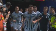 El último tango: Argentina saltó al campo de juego