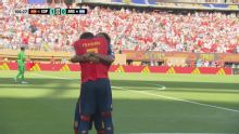 ¡El 7 bravo! Ferrán Torres puso el 1-0