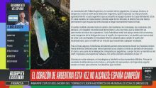 El comunicado de la AFA sobre el regreso de la Selección a la Argentina