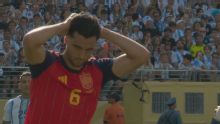 ¡Milagro en el área de Argentina! Merino se perdió el 1-0