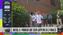 ¡Argentina partió rumbo al estadio para disputar la gran final ante España!