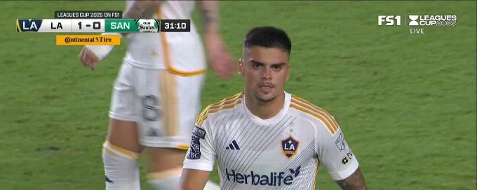 LA Galaxy blank Santos