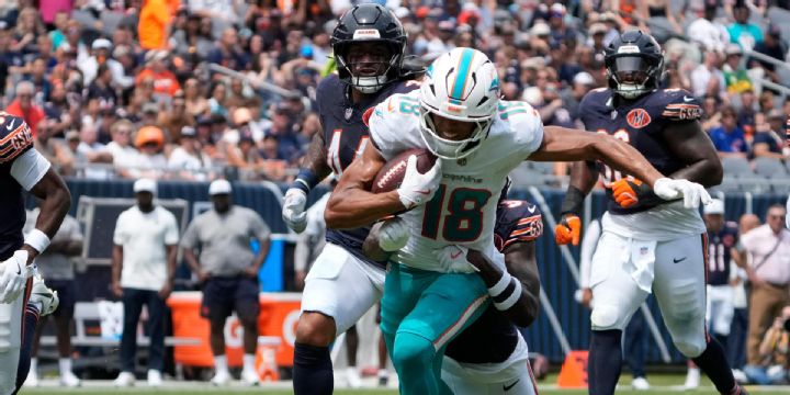 Bears, Dolphins exchange TDs in preseason tie