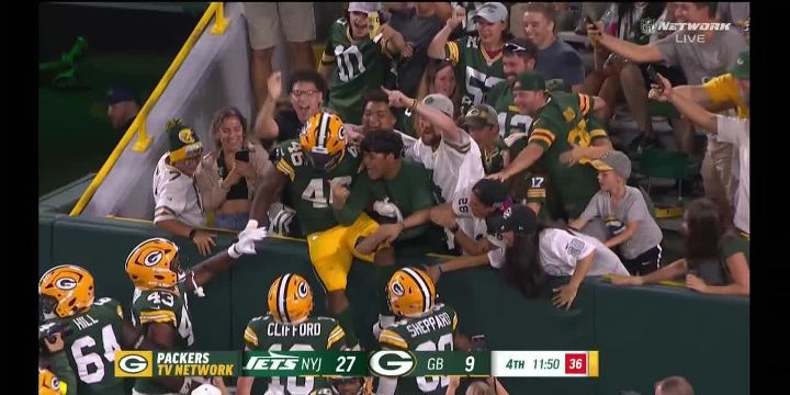 Amar Johnson impresses with 39-yard TD