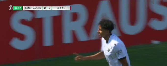 RB Leipzig advance in 6-goal thriller
