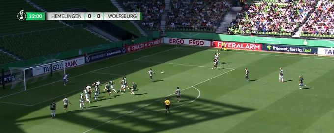 Wolfsburg blanks Hemelingen 9-0