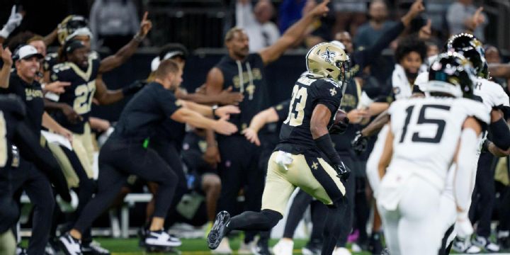 Saints-Jaguars end in 17-17 preseason tie