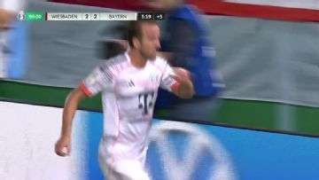 Harry Kane finds the back of the net for Bayern Munich