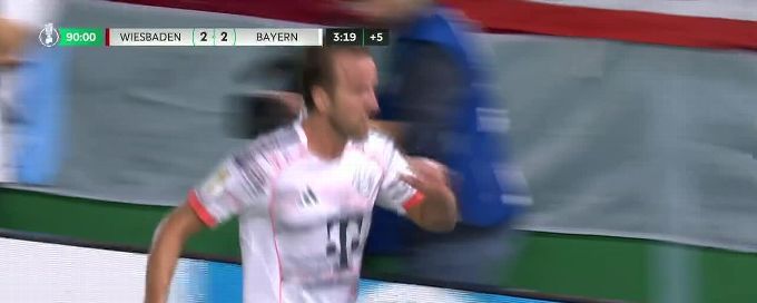 Harry Kane finds the back of the net for Bayern Munich
