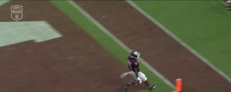 KC Concepcion with a spectacular touchdown vs. UTSA Roadrunners