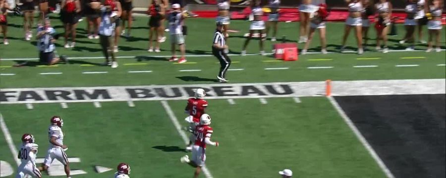 Caullin Lacy with a Spectacular touchdown Eastern Kentucky Colonels