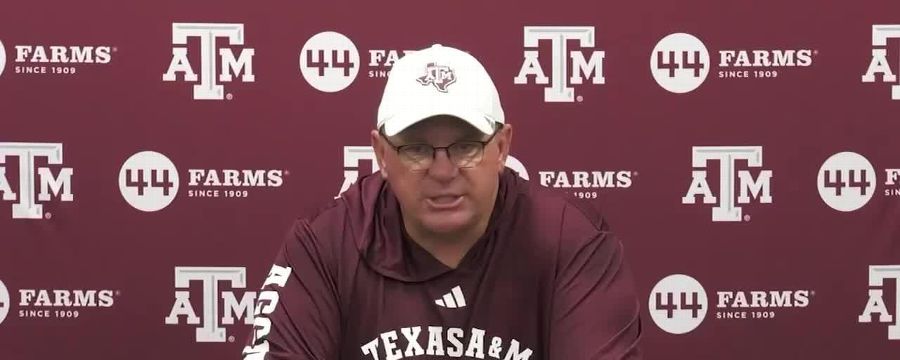 Mike Elko gives update on Bryce Anderson