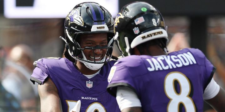 Ravens crush Browns for first win of the season